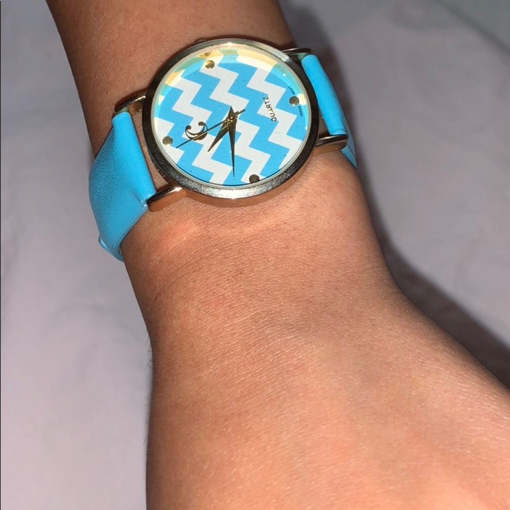 turquoise watch